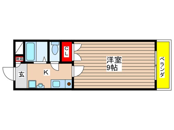 グリーンコートⅡの物件間取画像